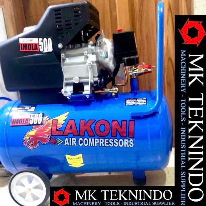 Lakoni Imola 500 Mesin Kompresor Angin 2.5 HP Compressor Udara 2.5 PK