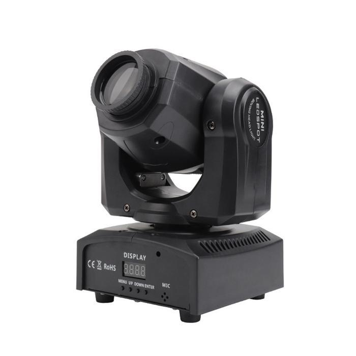 Diskon 30W Dmx Moving Beam Mini Beam Moving Head Beam Light Lampu Beam Moving 30Watt Mini Moving Led