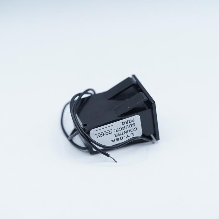 TERBARU Counter LY-06A DC 12V 6 digit counter digital counter mechanical counters electromagnetic