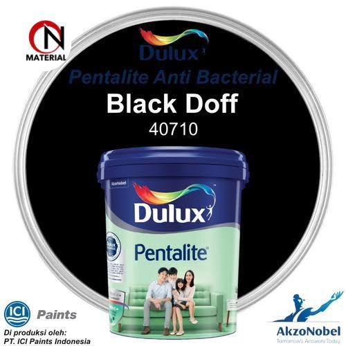 Dulux Black Doff 20L / 25Kg Pentalite / Catylac / Weathershield / Easy Clean