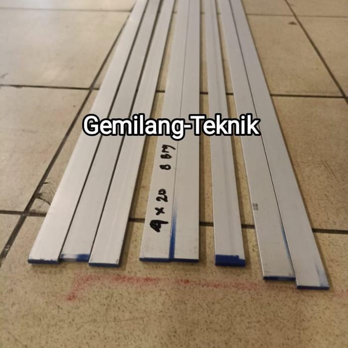 Plat Strip Aluminium 5Mm X 50Mm X 1000Mm - Plat Aluminium Strip