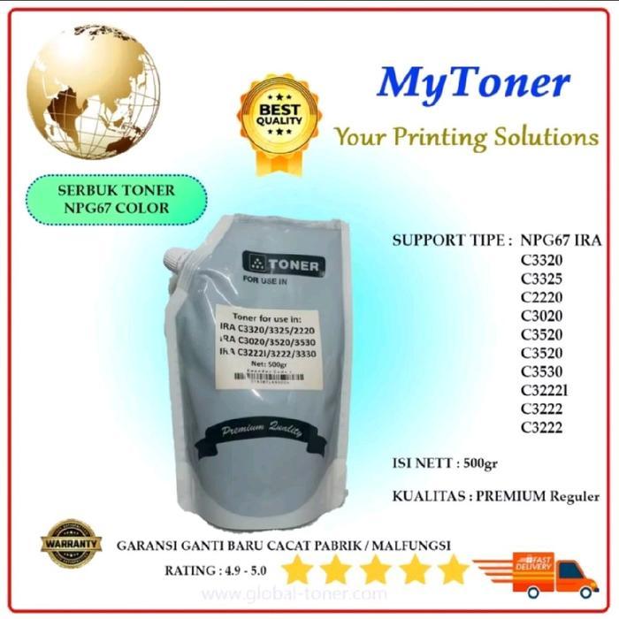 Hot Sale Serbuk Toner Ira C3320 C3325 C2220 C3020 C3520 C3520 C3530 3325 2220 3020 3520 3520 3530