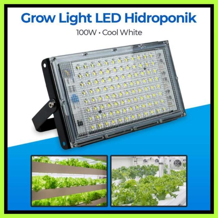Grow Light Led Lampu Tanaman Uv Hidroponik Sorot Flood Light Spectrum Lampu Tumbuh Kembang Tanaman
