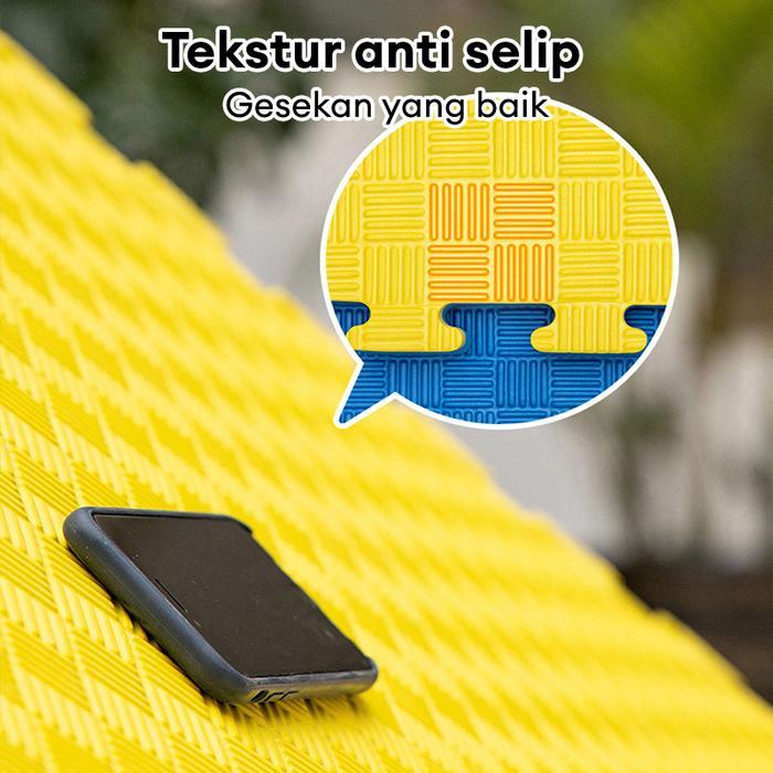 Karpet Taekwondo Matras AntiSelip Matras Evamat 100x100x3cm Puzzle Karpet Alas Lantai Sehat Evamat