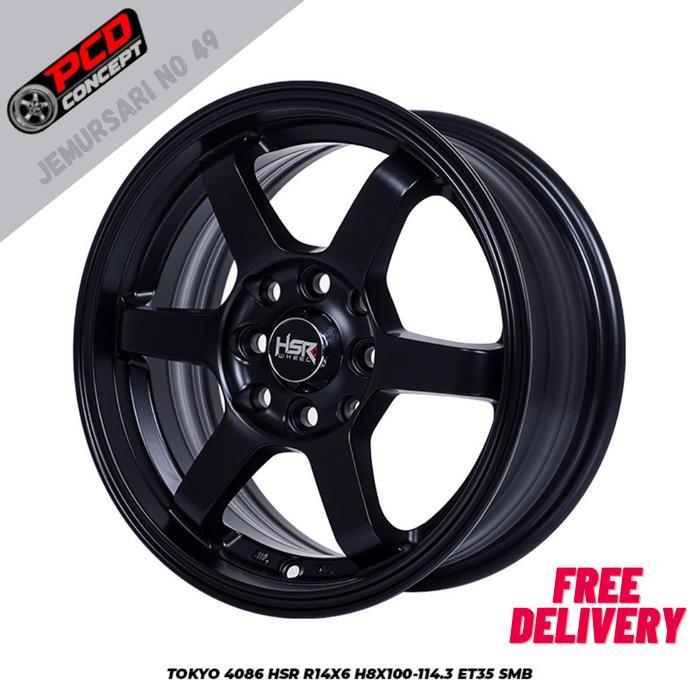 PROMO VELG MOBIL TE37 R14 UNTUK MOBIL BRIO, CITY, COROLLA, YARIS / TOKYO R14 - PASANG DITOKO