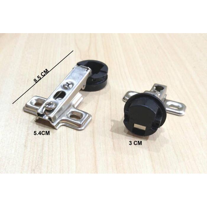 Engsel Sendok Kaca / Engsel Pintu Lemari Kaca /