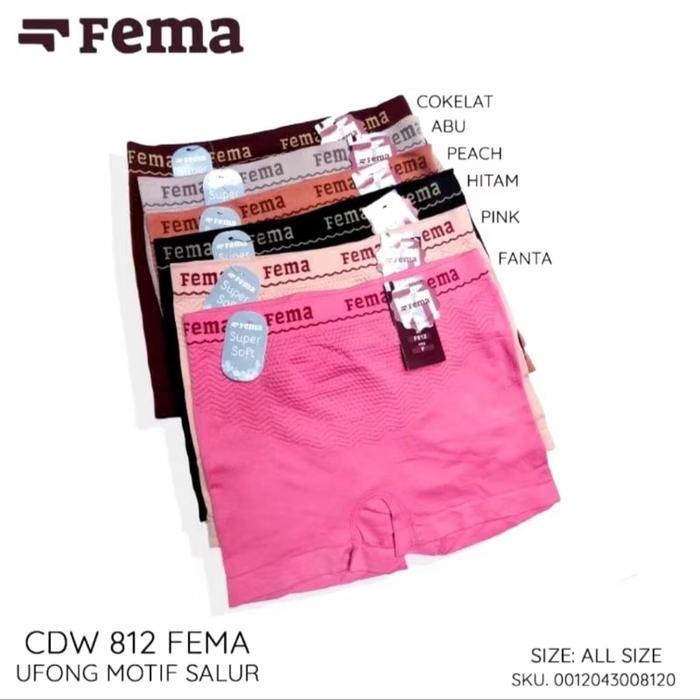 SUITNES 3, 6, 12Pcs Fema CD Celana Dalam Boxer Semi Korset Rajut Wanita Pendek Cewek Dewasa Nyaman