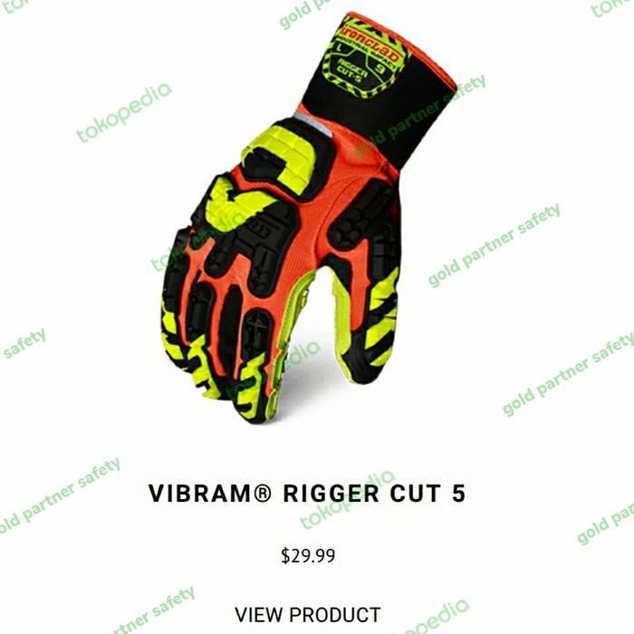 Premium Sarung Tangan Safety Ironclad Vibram Ringer Gloves Ironclad Original Original