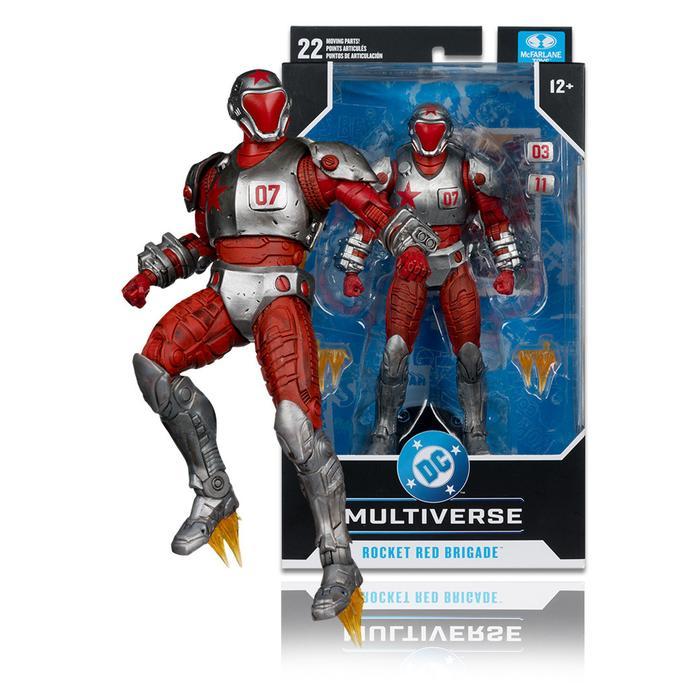 McFarlane Toys Rocket Red Brigade (Justice League: Generation Lost) 7" Figure