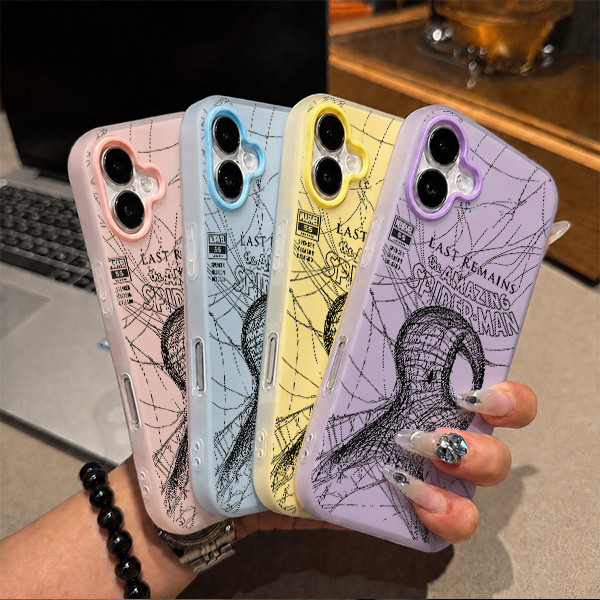 Spiderman Jelly 2 In 1 Case Redmi 17 A7 Pro 15C 15 Note 14 13 13X 14C 13C Case Shockproof
