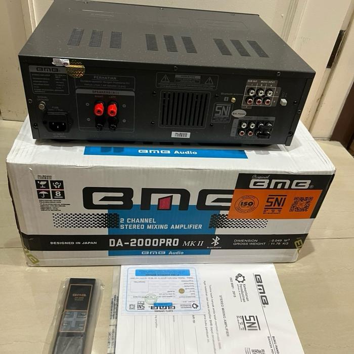 Amplifier Bmb Da 2000 Pro Original Da2000Pro 2000Pro #Gratisongkir