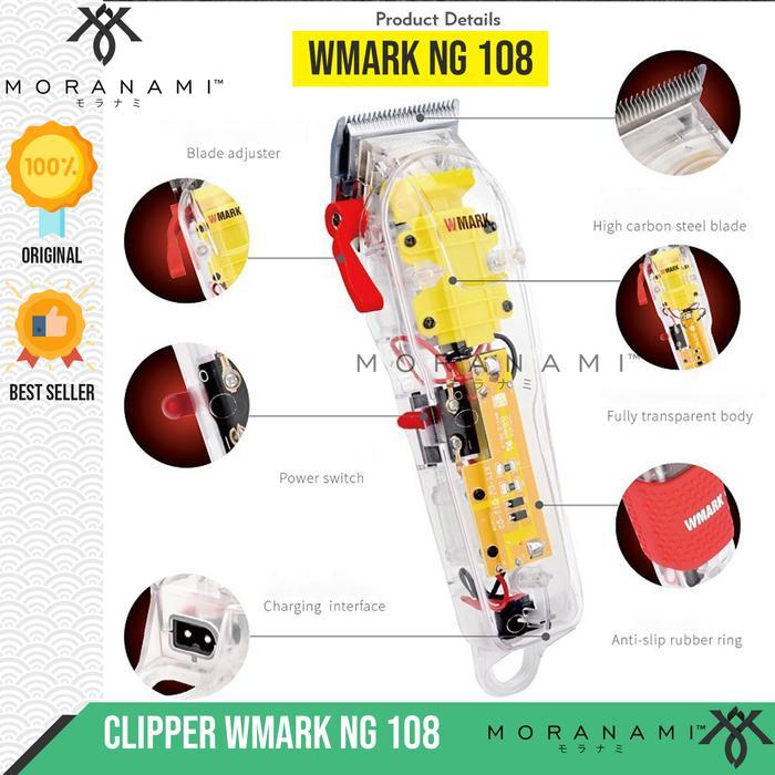 Hair Clipper Wmark Ng 108 Alat Mesin Cukur Rambut Wmark Ng 108A Original