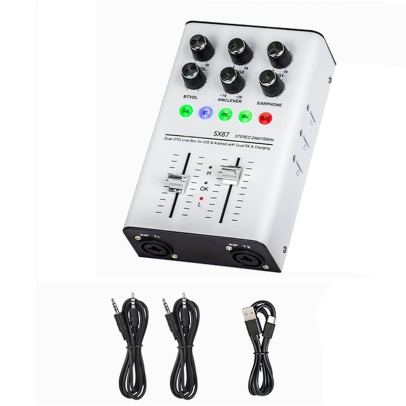 SX87 24Bit 192Khz Audio Interface Sound Card