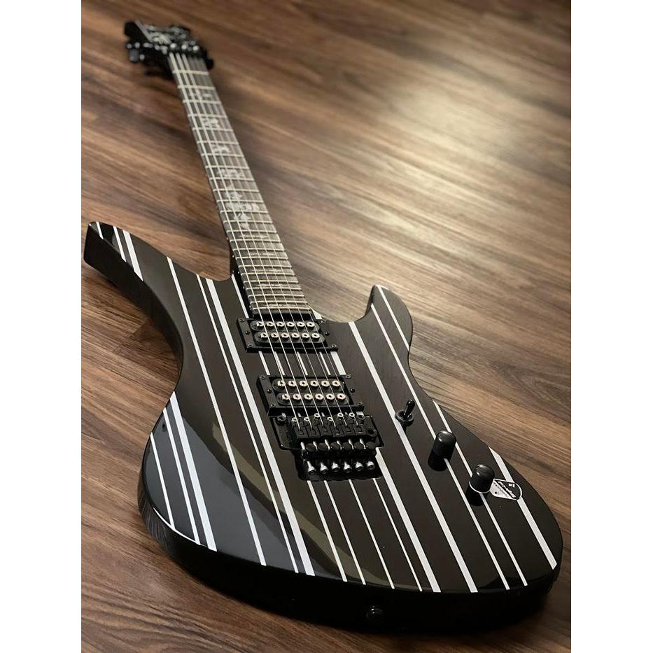 Schecter Synyster Gates Standard in Black with White Pinstripes