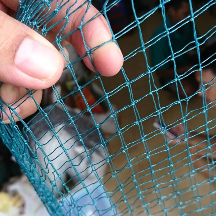 READY jala ikan jala udang bahan nilon 3,3 meter jala lempar lubang jari kelingking timah super no 0