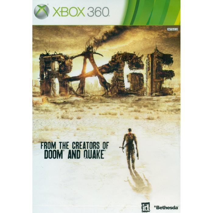 ORIGINAL KASET CD GAME Xbox 360 XBOX360 RAGE Region Asia