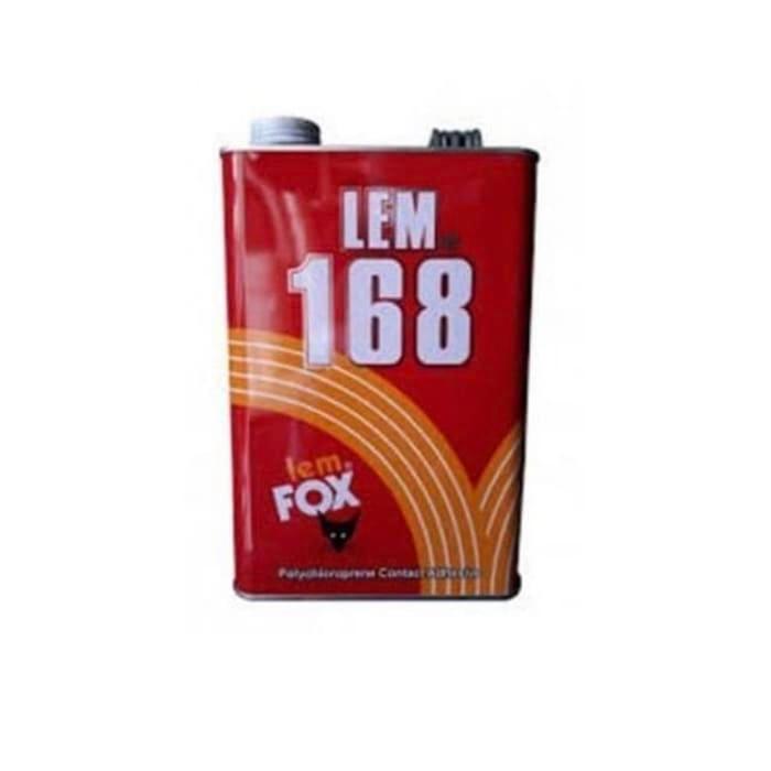 Lem Fox Kuning 168 Polos Galon 2.5 Kg Lem Hpl Lem Kuning 168