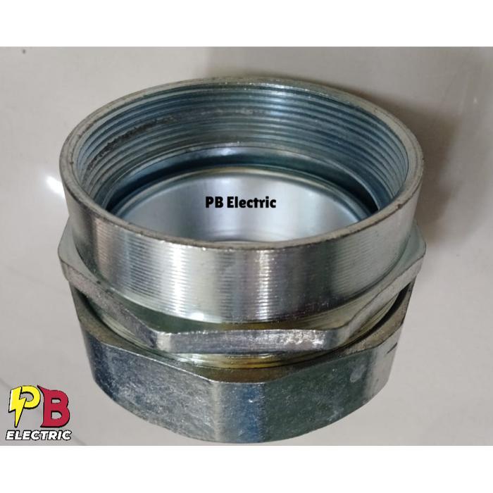 Connector Flexible Metal Conduit 3 Inch Tipe To Pipe / Connector Flexible Conduit To Pipe 3 Inch