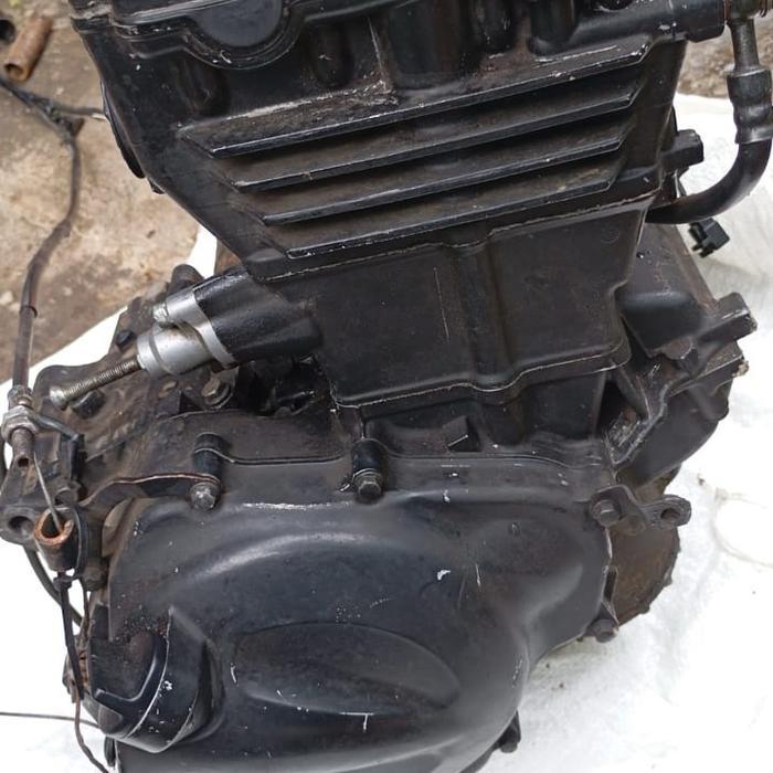 Mesin set utuh ninja 250 karbu 250cc 4tak ninbu 2 silinder engine segelundung