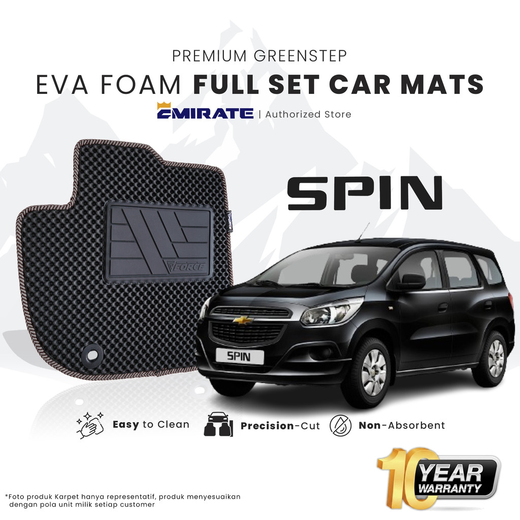Force Karpet Mobil Chevrolet Spin EVA Foam / Chevrolet Spin Car Mat
