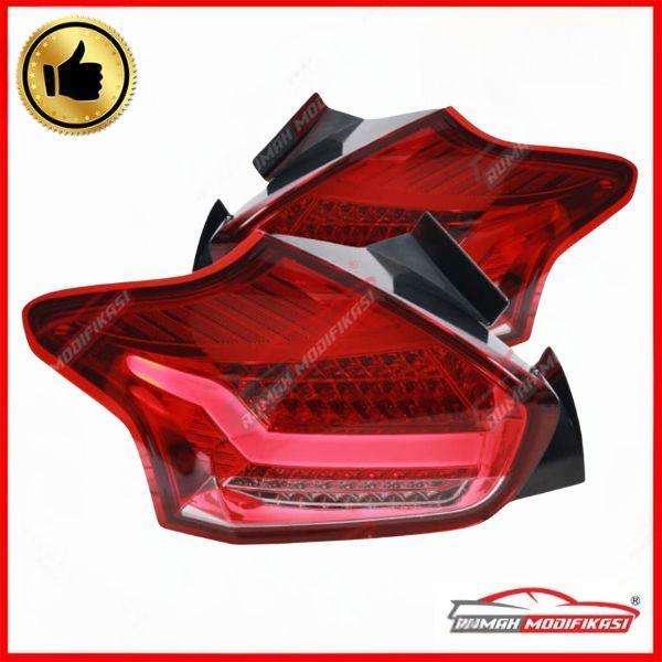 STOP LAMP - FORD FOCUS 2015-2018 - LIGHT BAR - LED - RED CLEAR