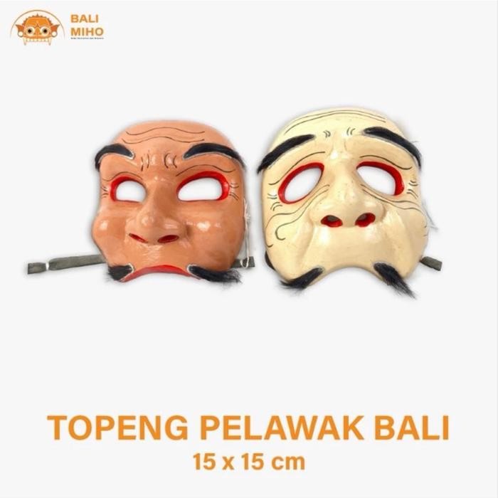Ready oke] Topeng Bondres Halus - Topeng Wijil Bali - Topeng Lucu Bali - Topeng Bondres -Topeng Unik