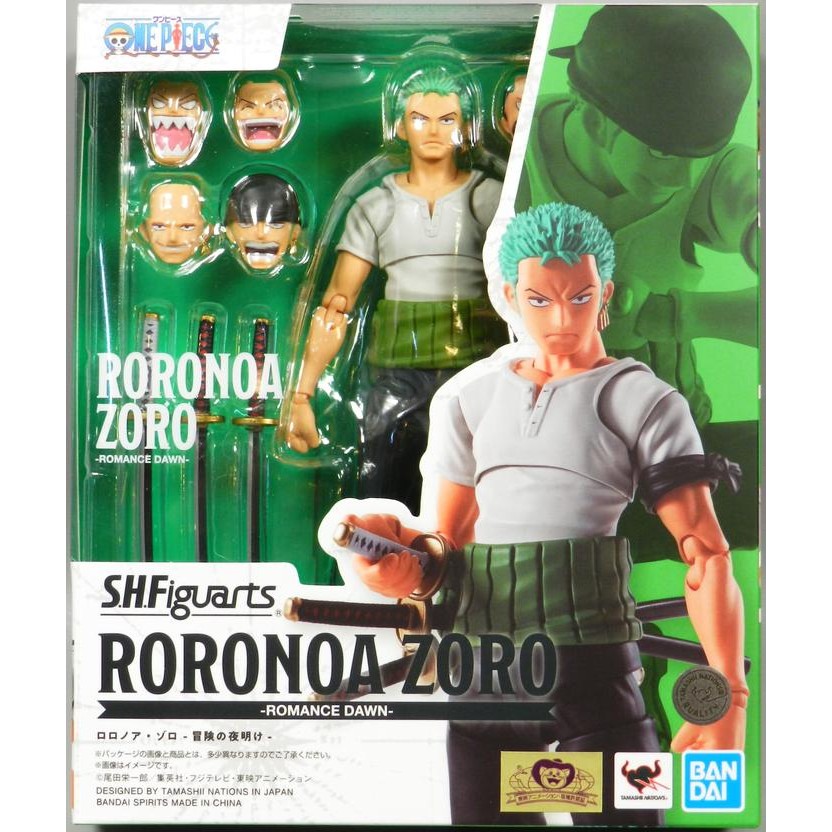 Bandai Shfiguarts Shf - Roronoa Zoro (Romance Dawn)