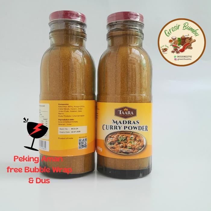 Ready Curry Madras Wong Fu 450gram / Curry Madras / Kari Bubuk best seller