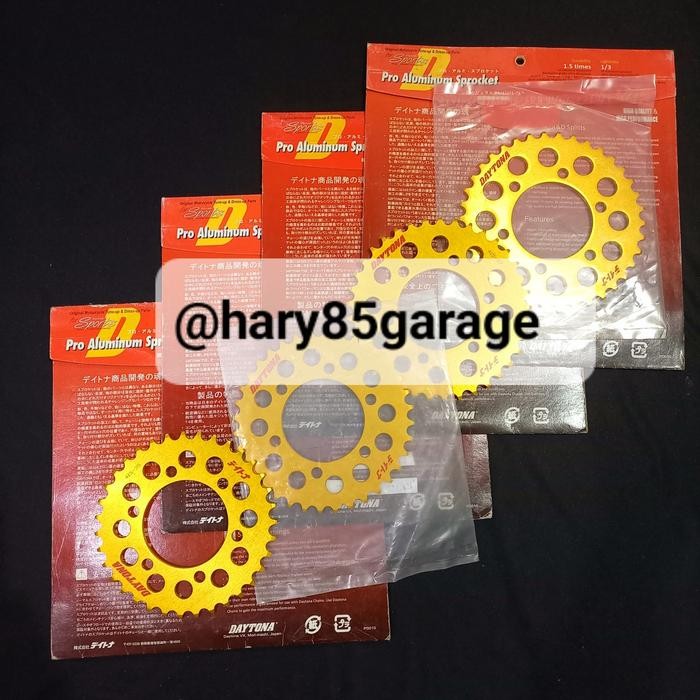 Gear Gir Ninja150R/Rr Daytona Duralumin 415-36/37/38 Original Japan