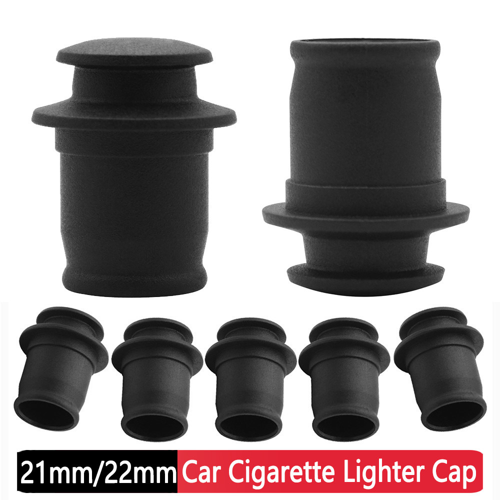 Car Cigarette Lighter Plug Socket Stopper Waterproof Anti Dust Plug Cover Sleeve Caps ABS Cigarette 