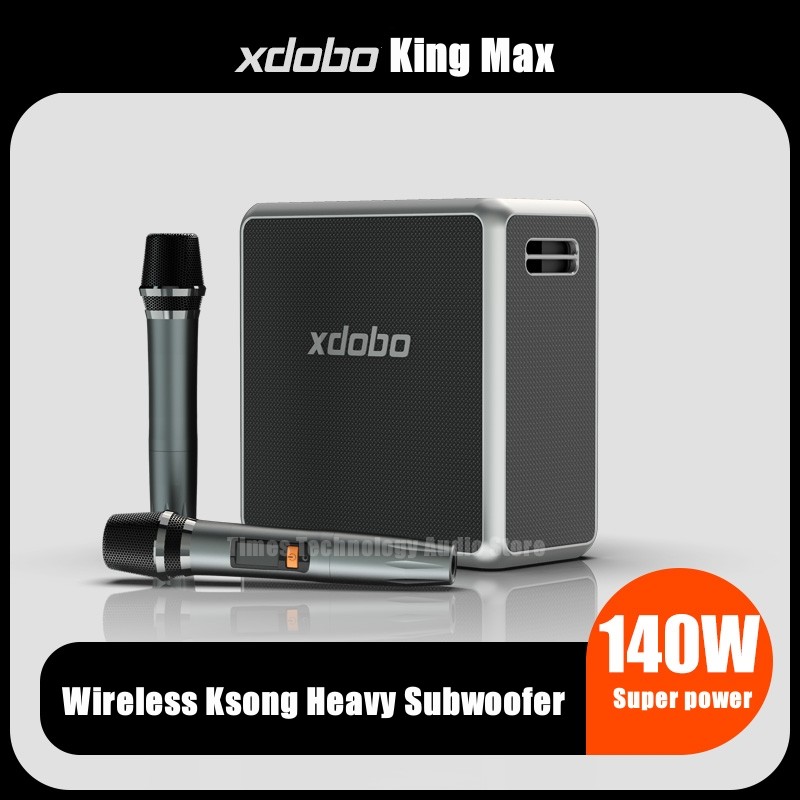 Xdobo KING MAX 140W High-Power Outdoor Portable Blue Tooth Speaker Home Theater Subwoofers Loud Kara
