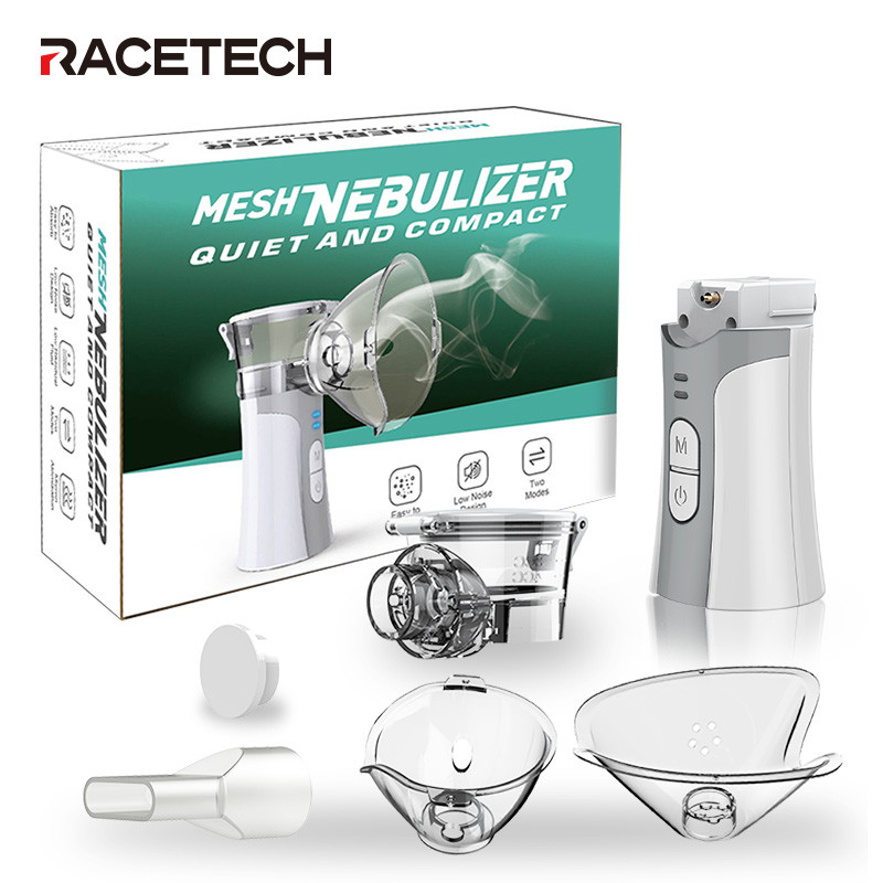 Silent Portable Mesh Nebulizer for Inhalation Steam Inhaler Asthma