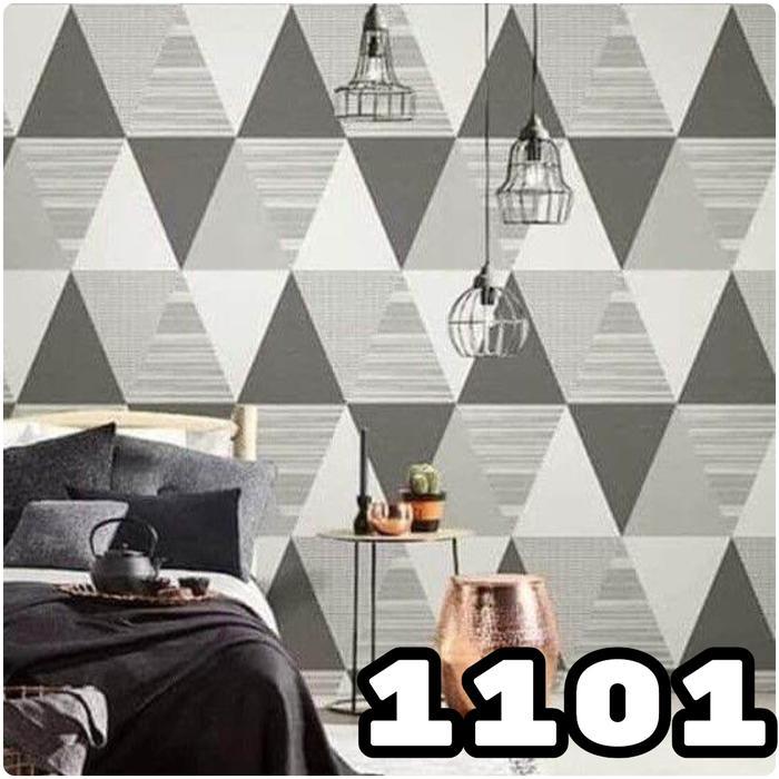 wallpaper langit plafon Wallpaper stiker dinding Premium Motif Absrak - Pvc & Anti-Jamur 45cmx7.5M