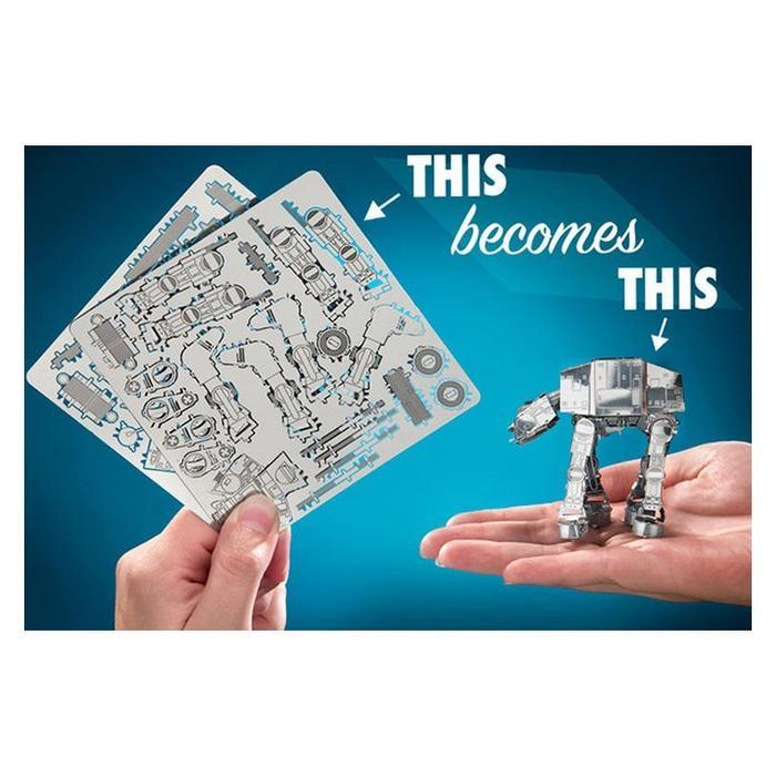 abmg- Nano 3D Metal Puzzle T34 Tank - Miniatur Tank Mb-065