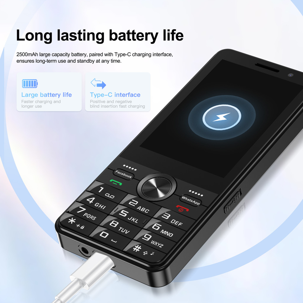 Official SERVO F24 PRO 4G LTE Smartphone 3.5" Display Android System 2GB RAM 16GB ROM Play Store GPS