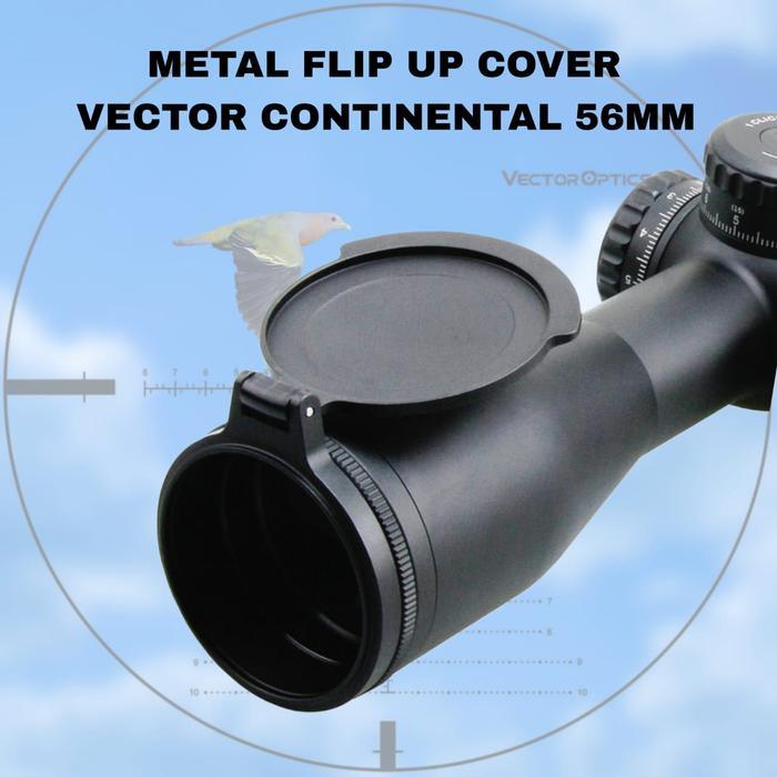 Premium METAL FLIP UP COVER VECTOR CONTINENTAL 56MM Promo