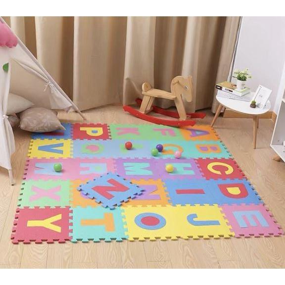 Premium Karpet Matras Pazzel Puzzel Sepon Spon Busa Alas Bermain Anak Balita Promo