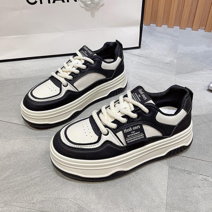 Minangstuff Soya Sepatu Kasual Kuliah Bertali Wanita Korea