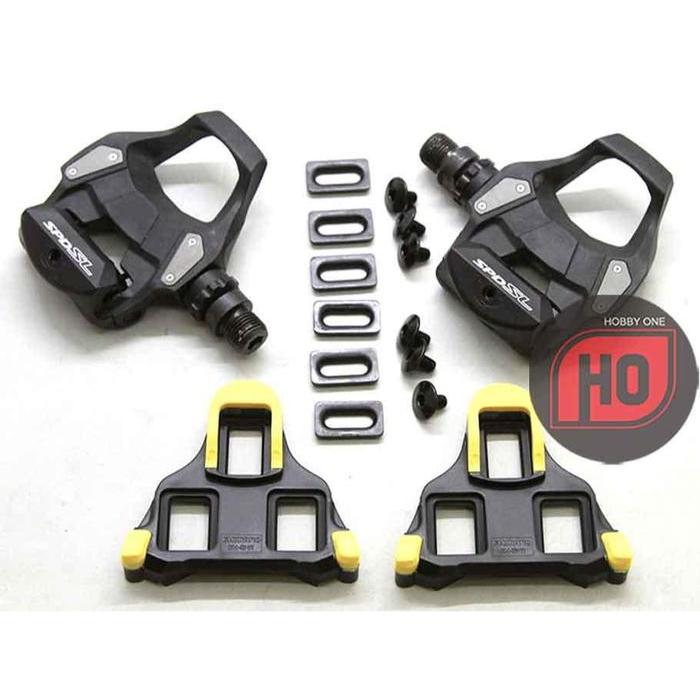 Shimano Spd Sl Pedal Pd-Rs500 - Pedal Cleat Road Bike Penerus Pd-R540