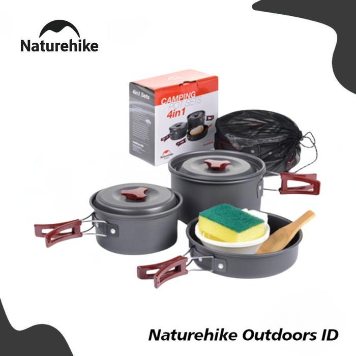 Alat Masak Camping 2-3P Naturehike NH15T203-G