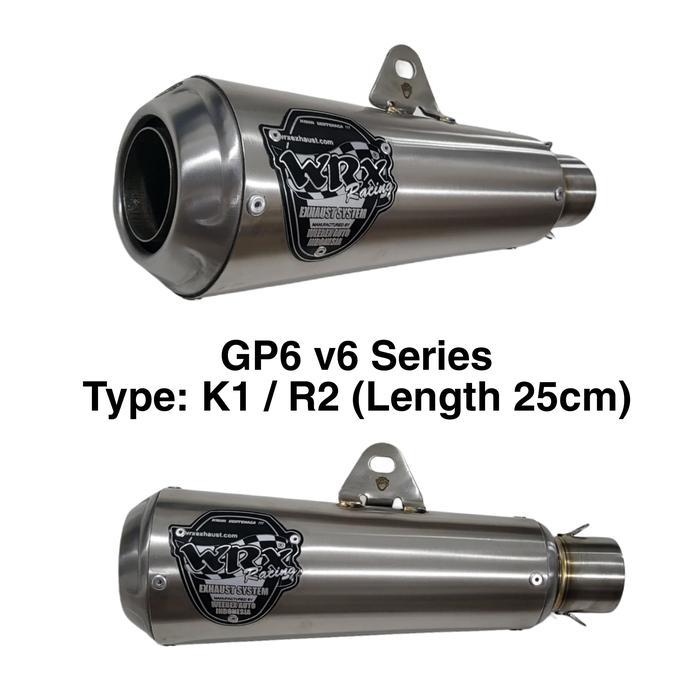 ASLI Knalpot WRX GP6 v6 K1 SS READY STOCK
