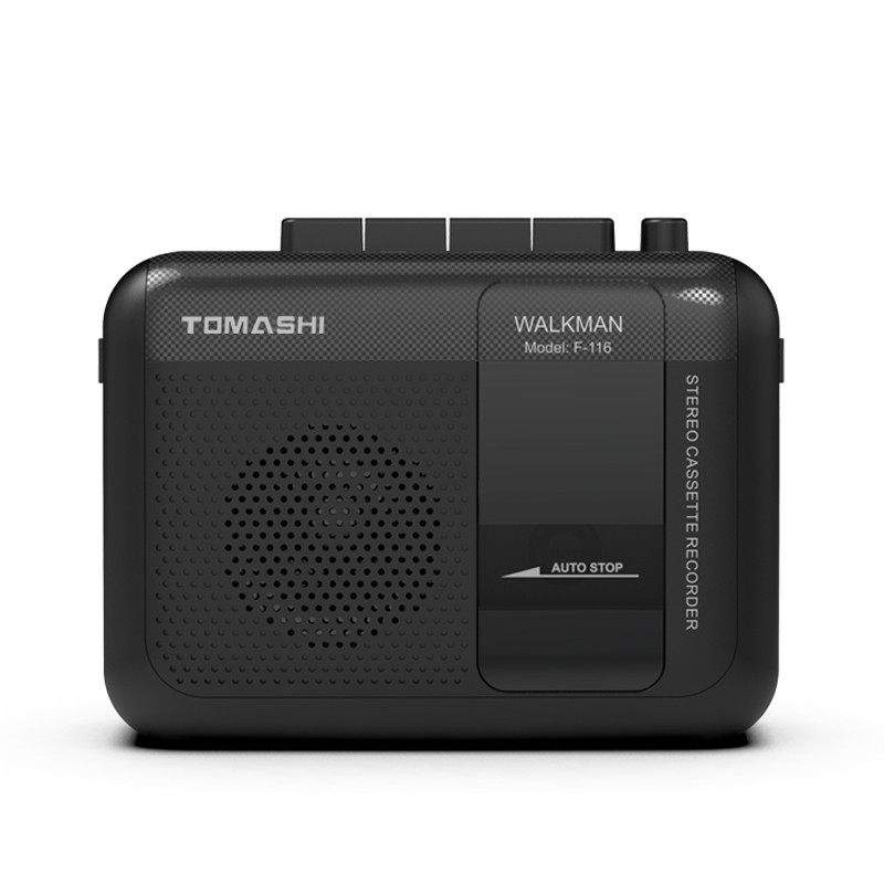 TOMASHI Portable Stereo Cassette Player Tape Recorder Walkman with