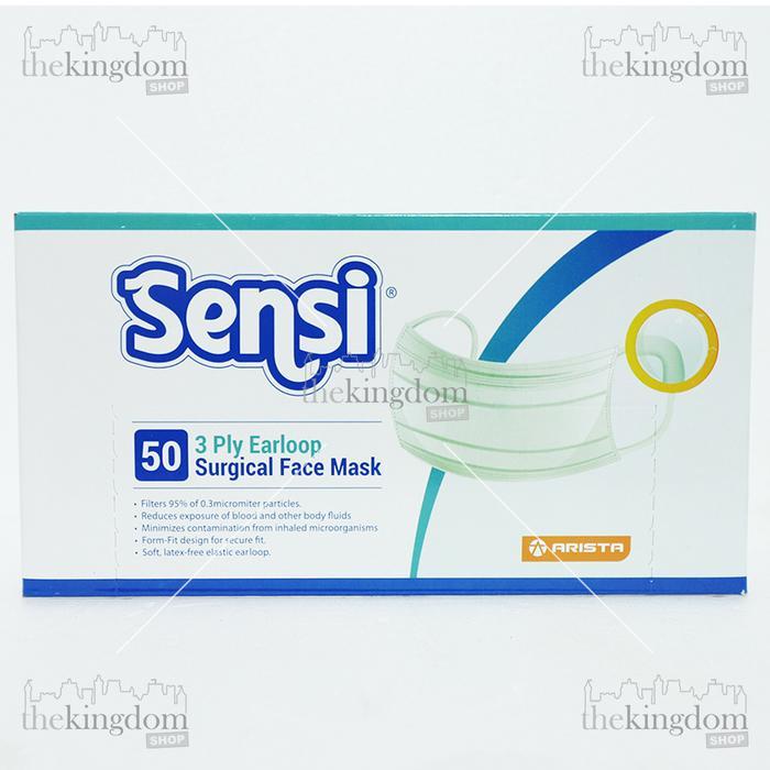 Equipmed- Masker Sensi Earloop Bedah Medis 4Ply Surgical Face Mask 4 Ply