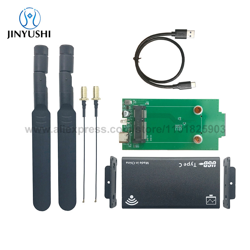 JUAL  MINI PCIE Adapter with enclosure USB 3.0 Dongle ENC for all Mini pcie modem as ME909S-120 EC25