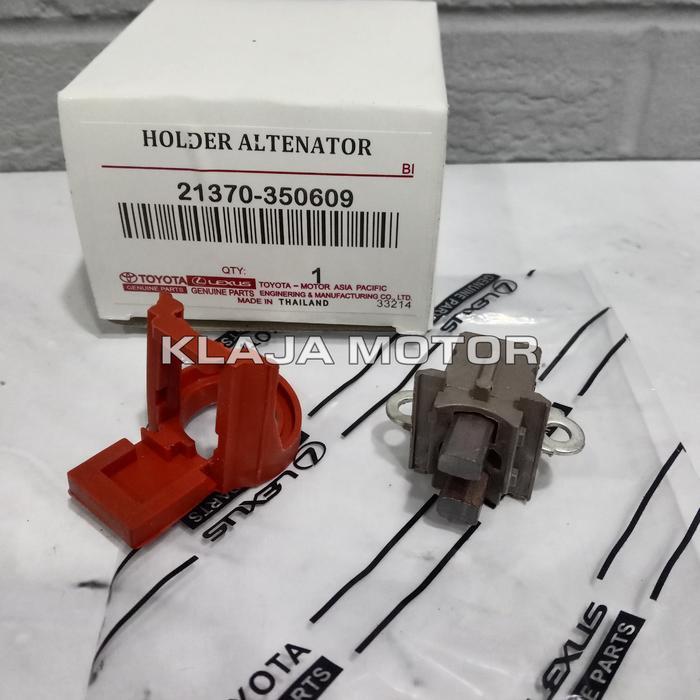 Baru Carbon Brush Holder Alternator Kijang 5K 7K Carry Rino 14B Zebra S88 Original Ori Berquality