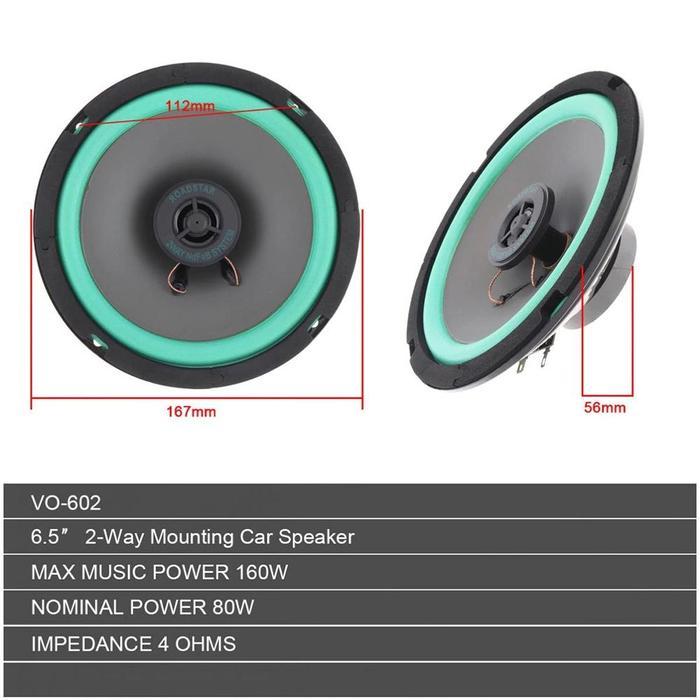 7u9e- Alliance Roadstar Speaker Subwoofer Mobil Hifi 4 - 5 - 6.5 Inch - 1Pcs Baut Besi Car