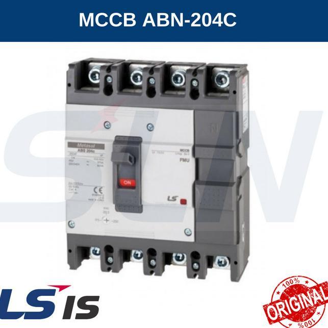 TERLARIS MCCB LS IS ABN204C 4 PHASE 100A/125A/150A/175A/200A/225A/250A (AMPERE)