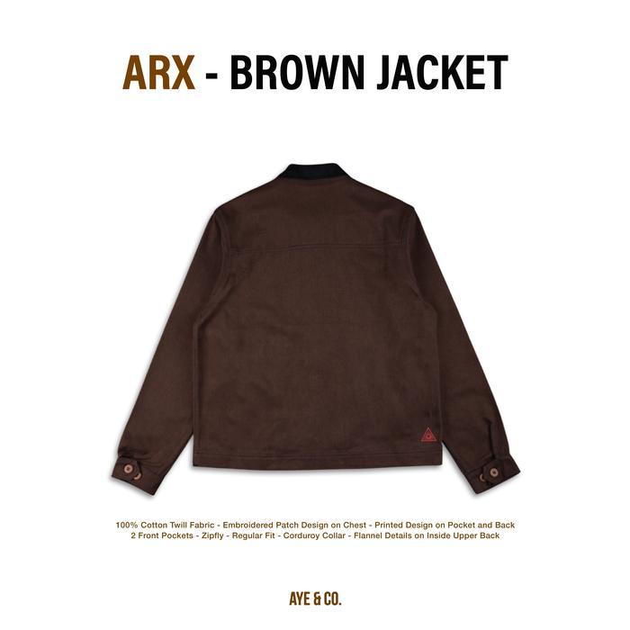 Aye & Co - Arx Brown Work Jacket