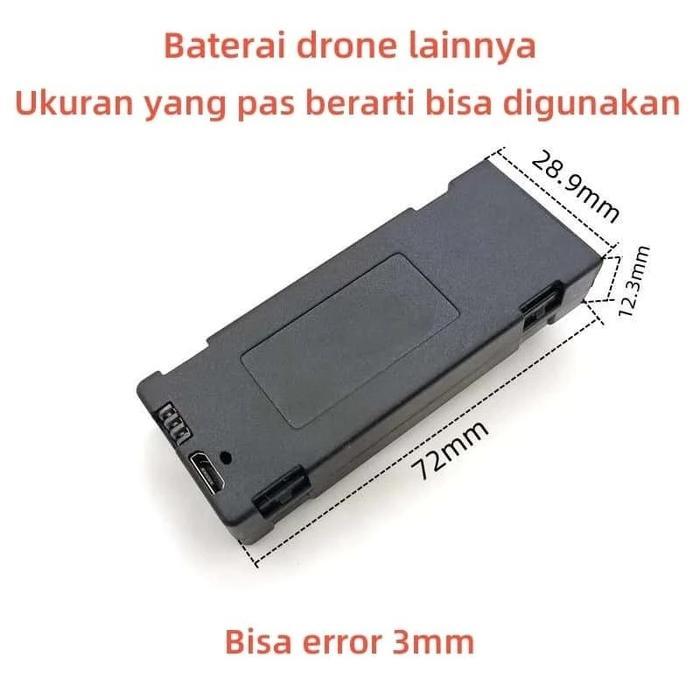 Khusus Gosend CodBaterai Cadangan Ori Untuk Drone Baterai Drone S1S/E99/E88/E100/P1/P3/P5/P8/K3