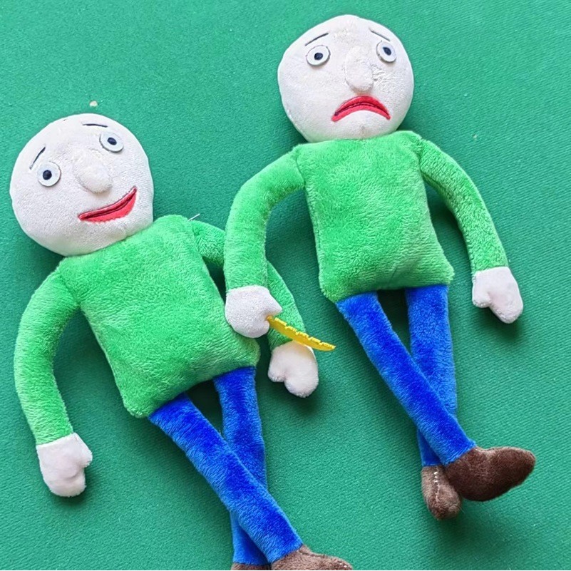 Hot Sale Anime baldi Basics Series 25cm Plush Doll Toy Cartoon Happy & Angry Version Figure Doll Kid